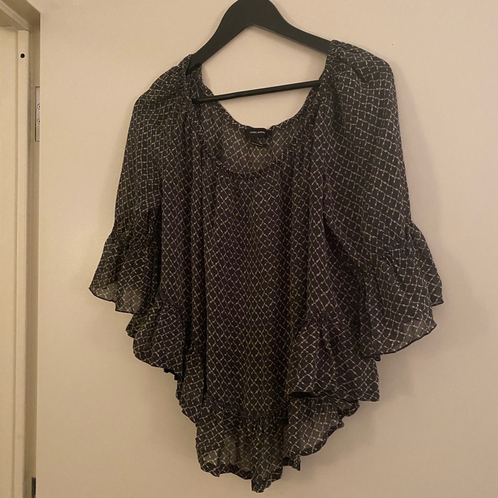 Isabel Marant Ruffle Blouse - Picture 1 of 5